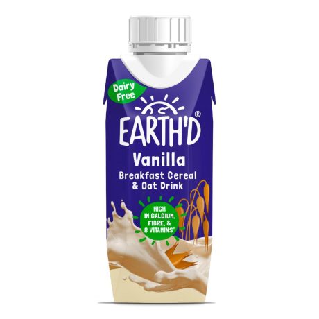 Earth'D Breakfast Cereal & Oat Drink - Vanilla