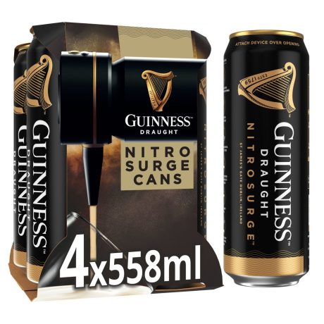 Guinness Draught Nitrosurge Cans