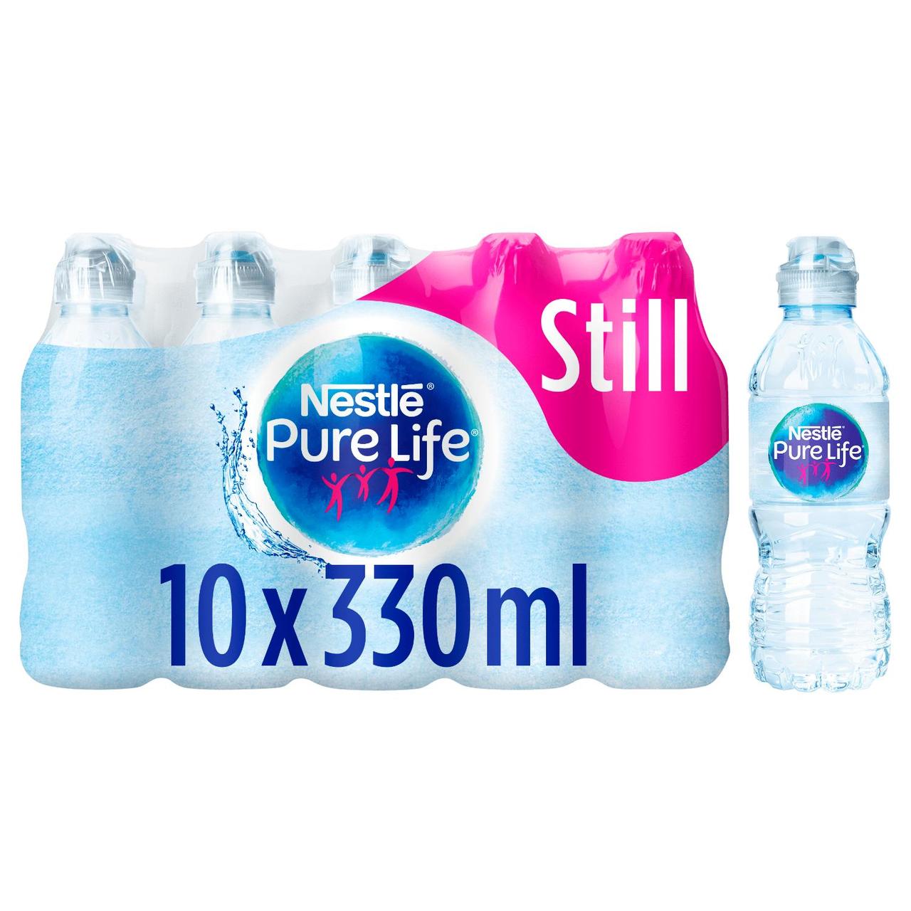Nestle Pure Life Still Spring Water Sports Cap